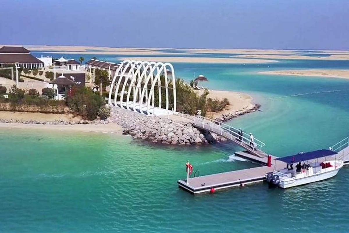 Enjoy an island getaway in Dubai